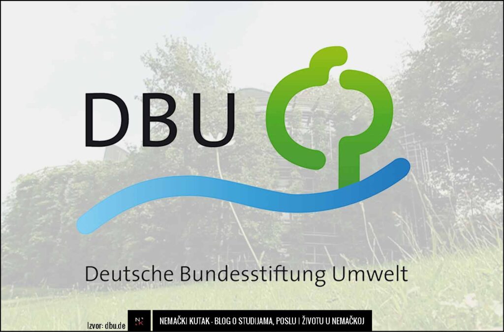 DBU - Nemačka savezna fondacija za životnu sredinu.